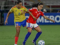 Chile Femenino sufre dura derrota ante Colombia por Eliminatorias