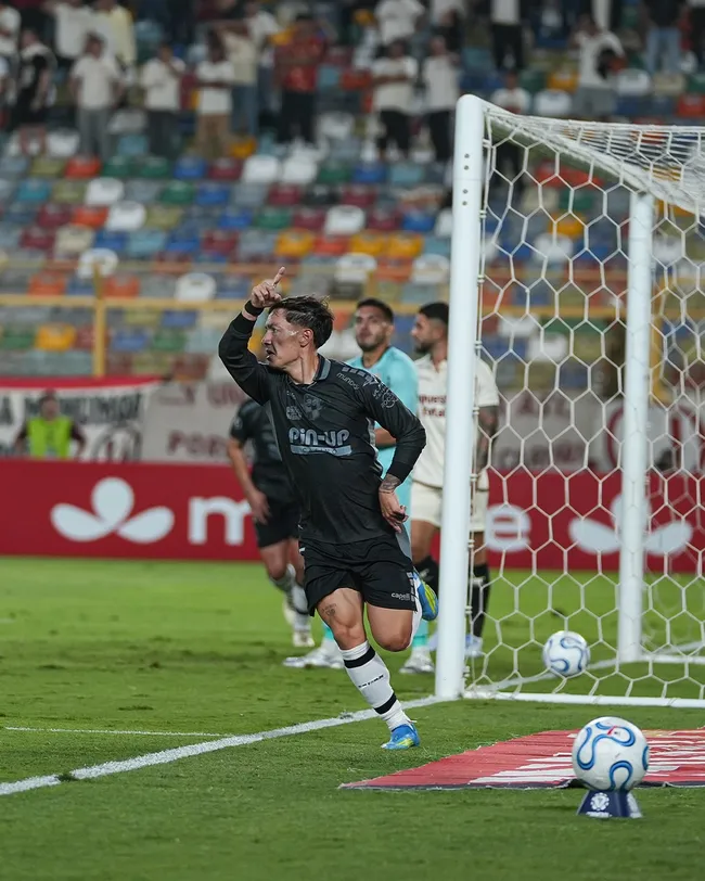 Cristián Zavala marcó por Copa Libertadores.Imagen: Coquimbo Unido
