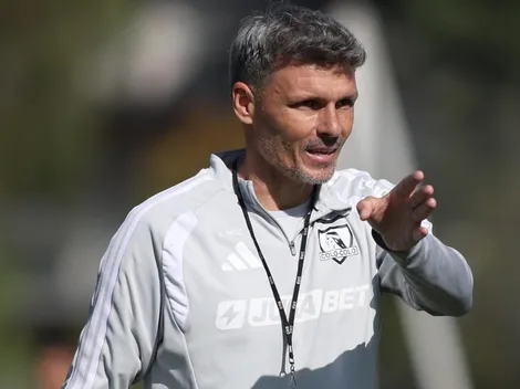 Las formaciones que trabajó Ortiz en el entrenamiento de Colo Colo