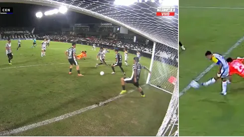 "¿Cómo no fue gol?": A Vicente Pizarro le sacan un gol de la línea en Copa Libertadores con Rosario Central.