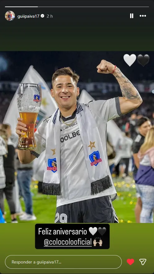 Saludo de Guillermo Paiva.