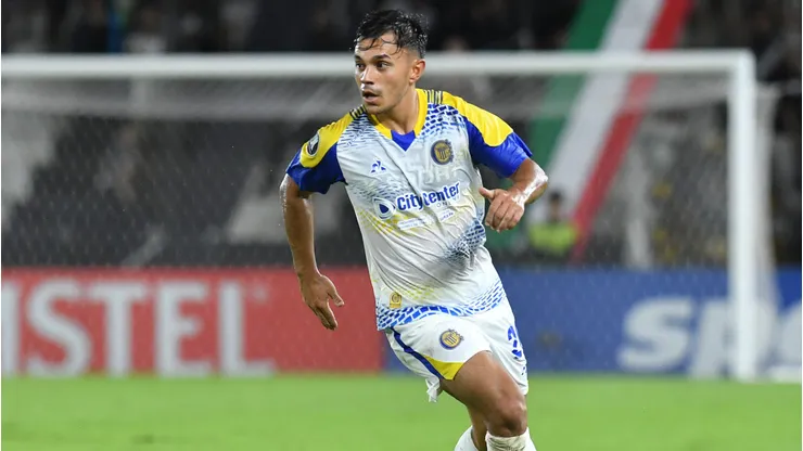 Vicente Pizarro anotó el gol del triunfo para Rosario Central.