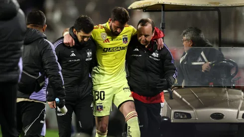 Fernando de Paul salió lesionado en Colo Colo.