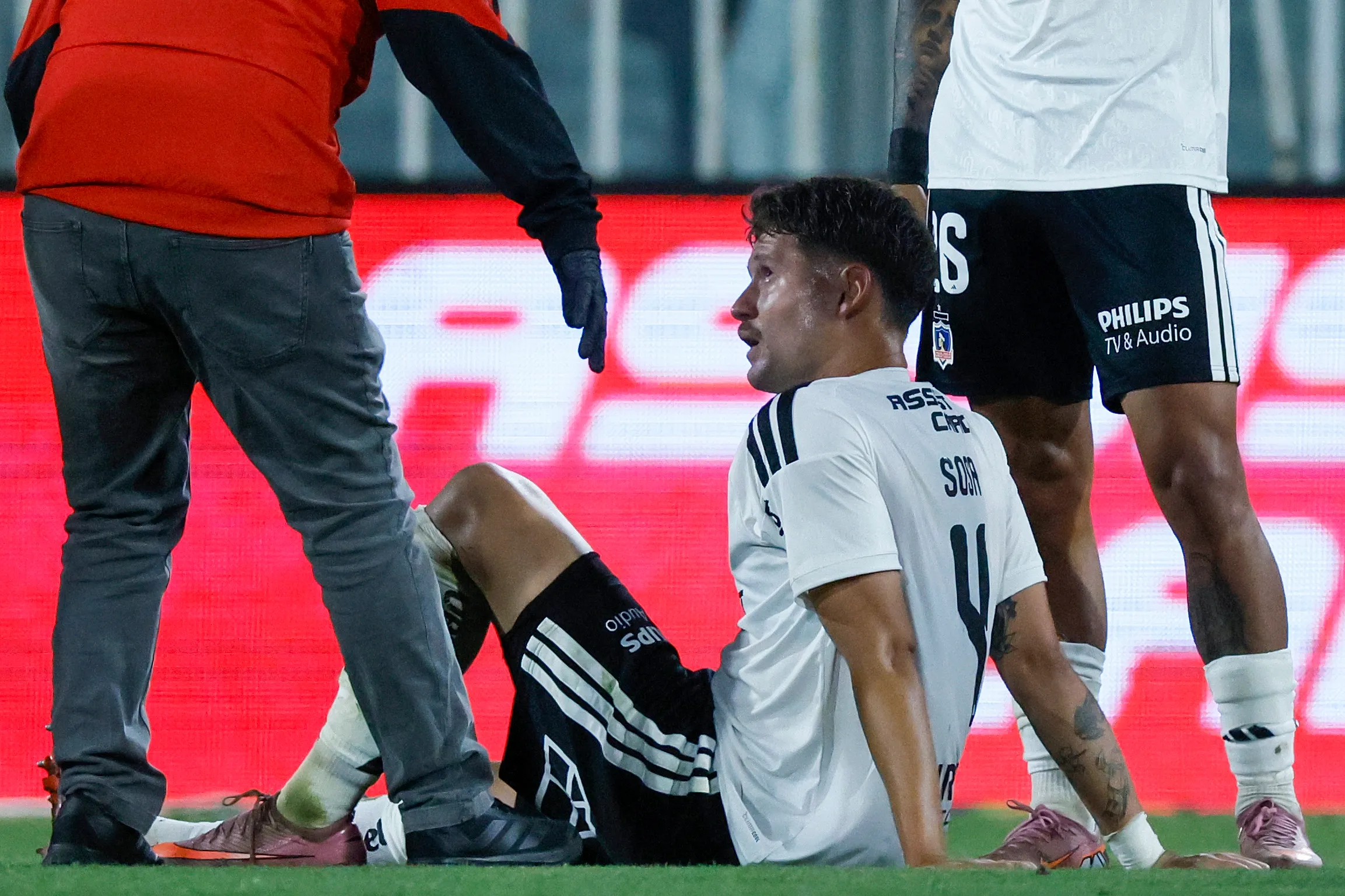 Joaquín Sosa tiene una lesión muscular en su gemelo | Foto: Photosport