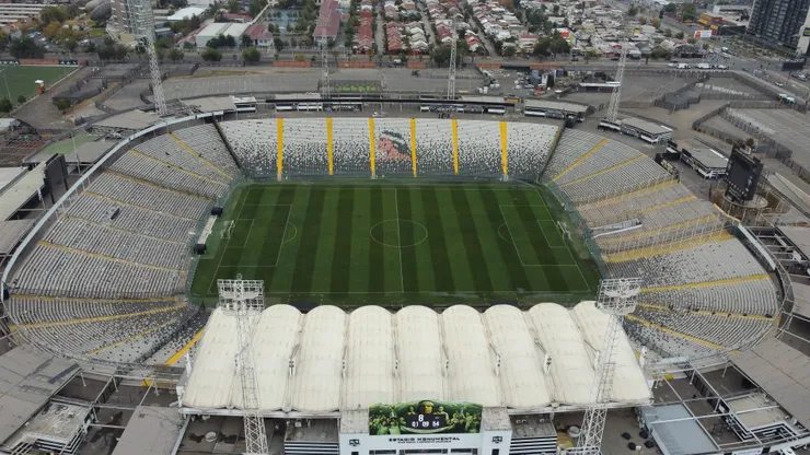 En Colo Colo avanzan en el nuevo Estadio Monumental.