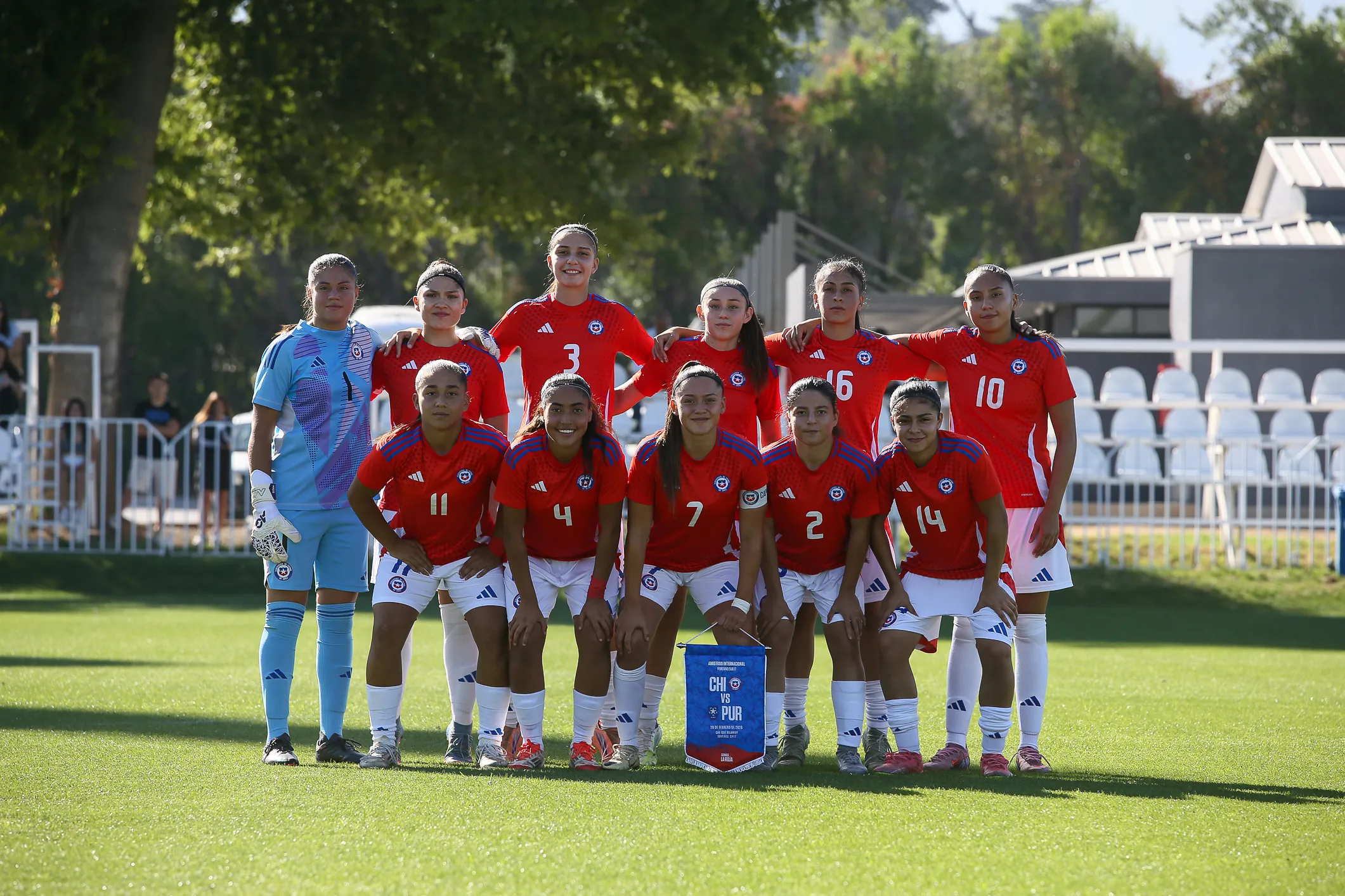 Chile Femenino Sub 17 tiene nómina oficial para el Sudamericano | Foto: FFCH