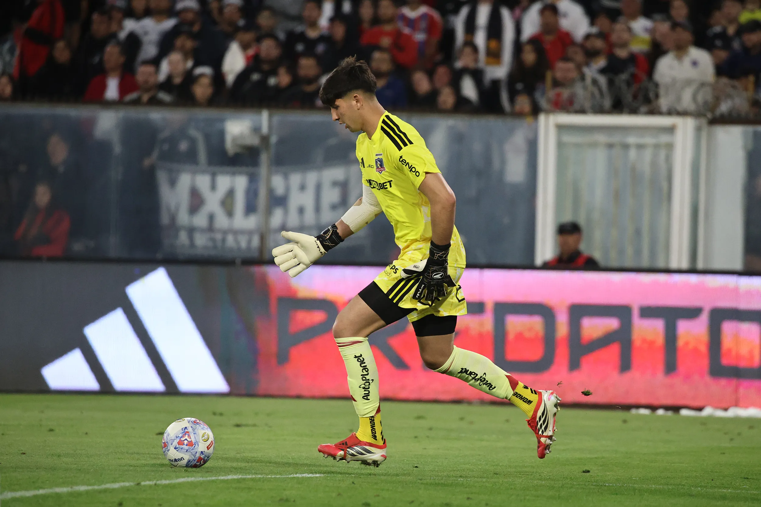 Gabriel Maureira fue el elegido para reemplazar al lesionado Fernando de Paul en la derrota ante Palestino. 