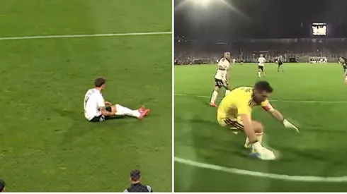 La jugada que terminó en la lesión de Fernando de Paul y Joaquín Sosa en Colo Colo.