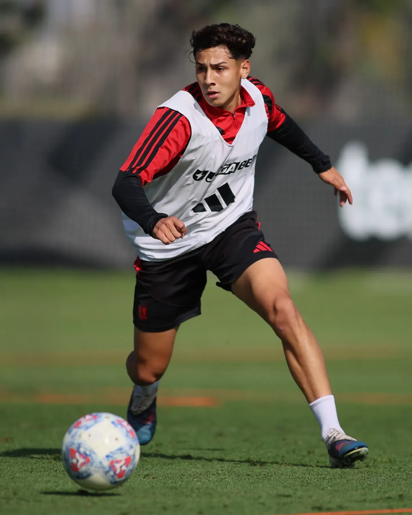 Franco Garrido ha entrenado un par de ocasiones junto al primer equipo del Cacique. 