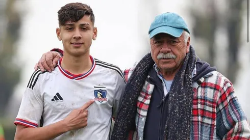 Esto dice Carlos Caszely por ver a su nieto entrenando con el primer equipo de Colo Colo.