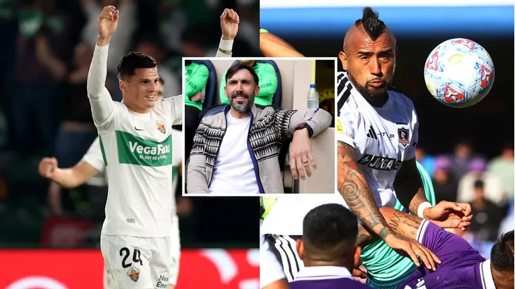 El sorpresivo e inesperado comentario del DT del Elche de Lucas Cepeda sobre Arturo Vidal