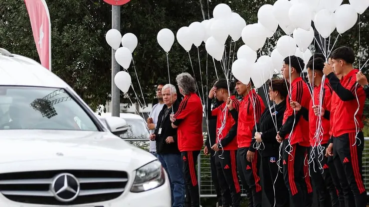 El emotivo discurso de Colo Colo en el traslado de los restos de Juan Quiñones.