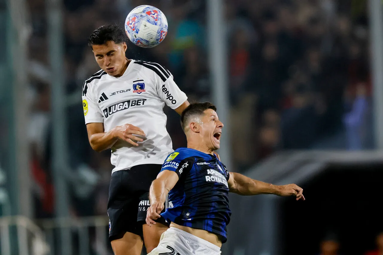 Jonathan Villagra sufrió molestias ante Universidad de Concepción.Imagen: Andres Pina/Photosport