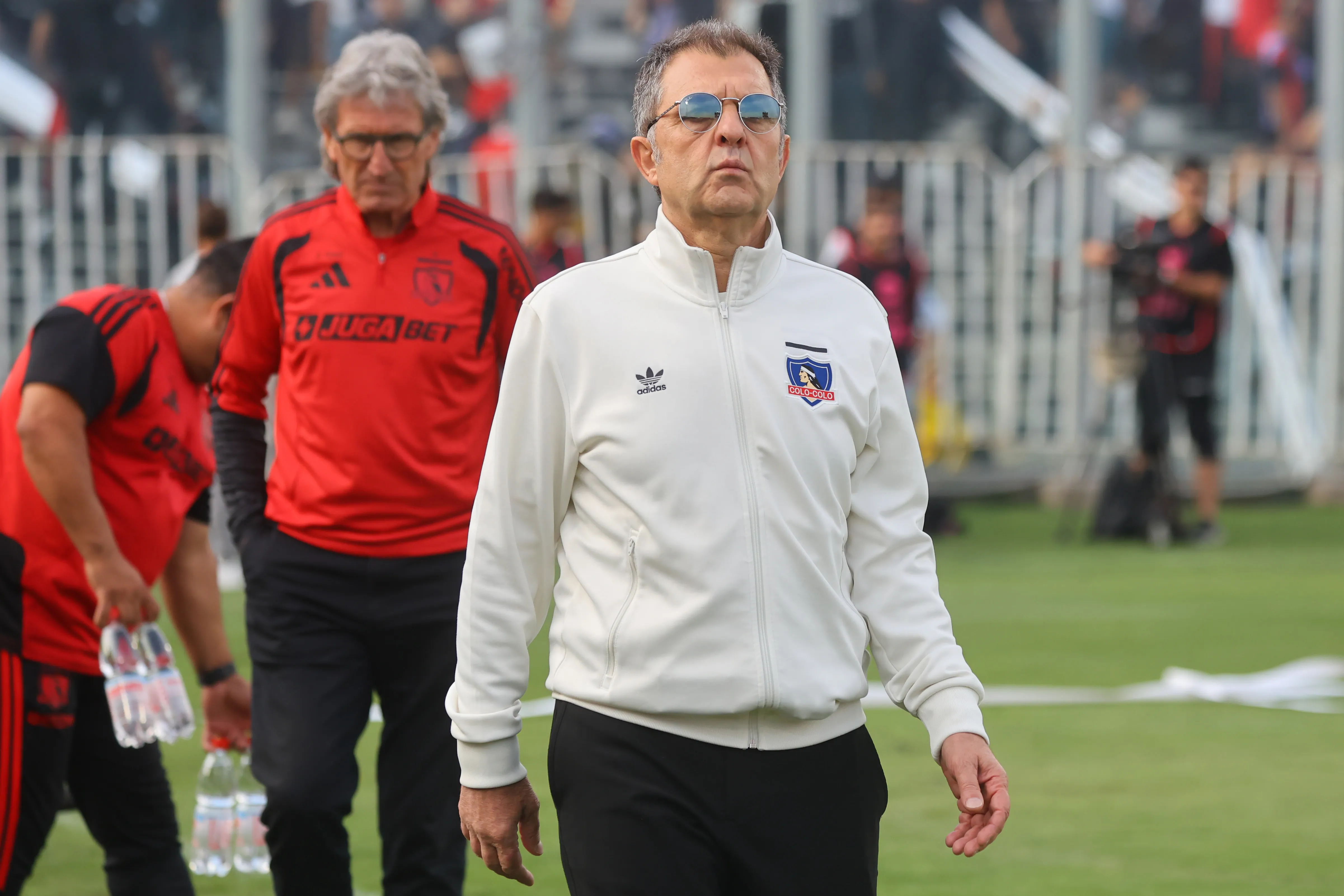 Aníbal Mosa busca la reelección como presidente de Blanco y Negro. Imagen: Jonnathan Oyarzun/Photosport