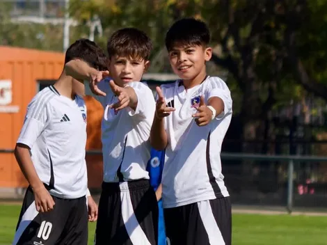 Goleada de Colo Colo en el Fútbol Joven marca el fin de semana