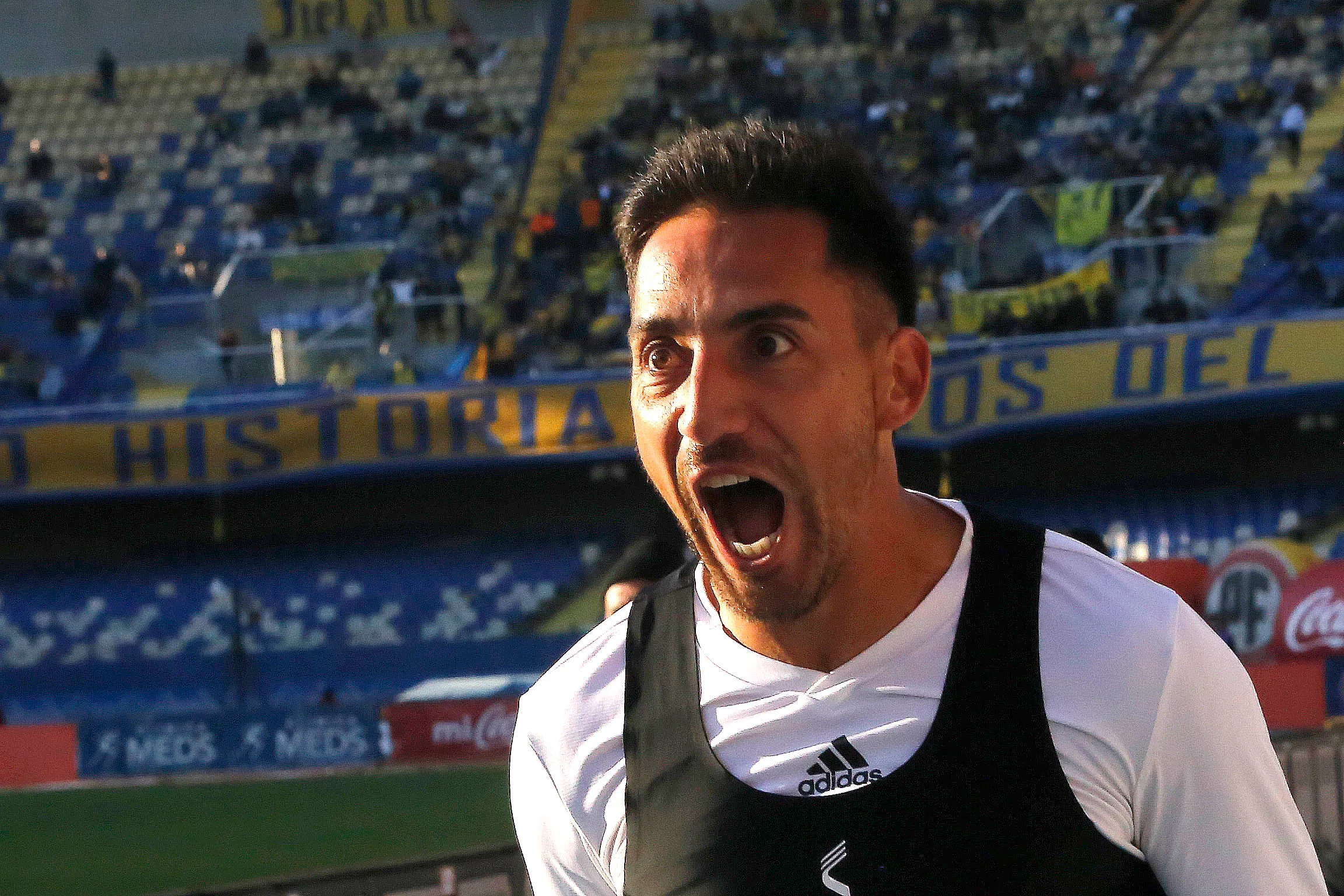 Javier Correa buscará seguir en racha en Colo Colo.Imagen: Marco Vázquez/Photosport