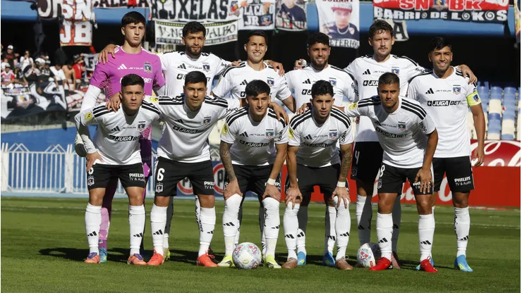 La formación de Colo Colo ante Coquimbo Unido.