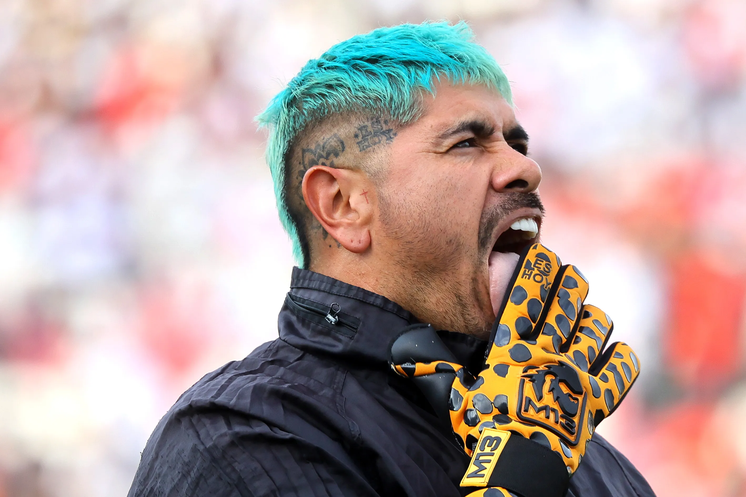 Diego Sánchez vivió un partido aparte con la hinchada de Colo Colo.