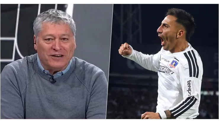 Patricio Yáñez se saca el sombrero con Javier Correa por su doblete en Colo Colo.