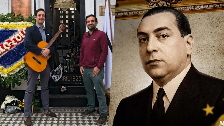 La historia del tango en honor al fundador albo Juan Quiñones.
