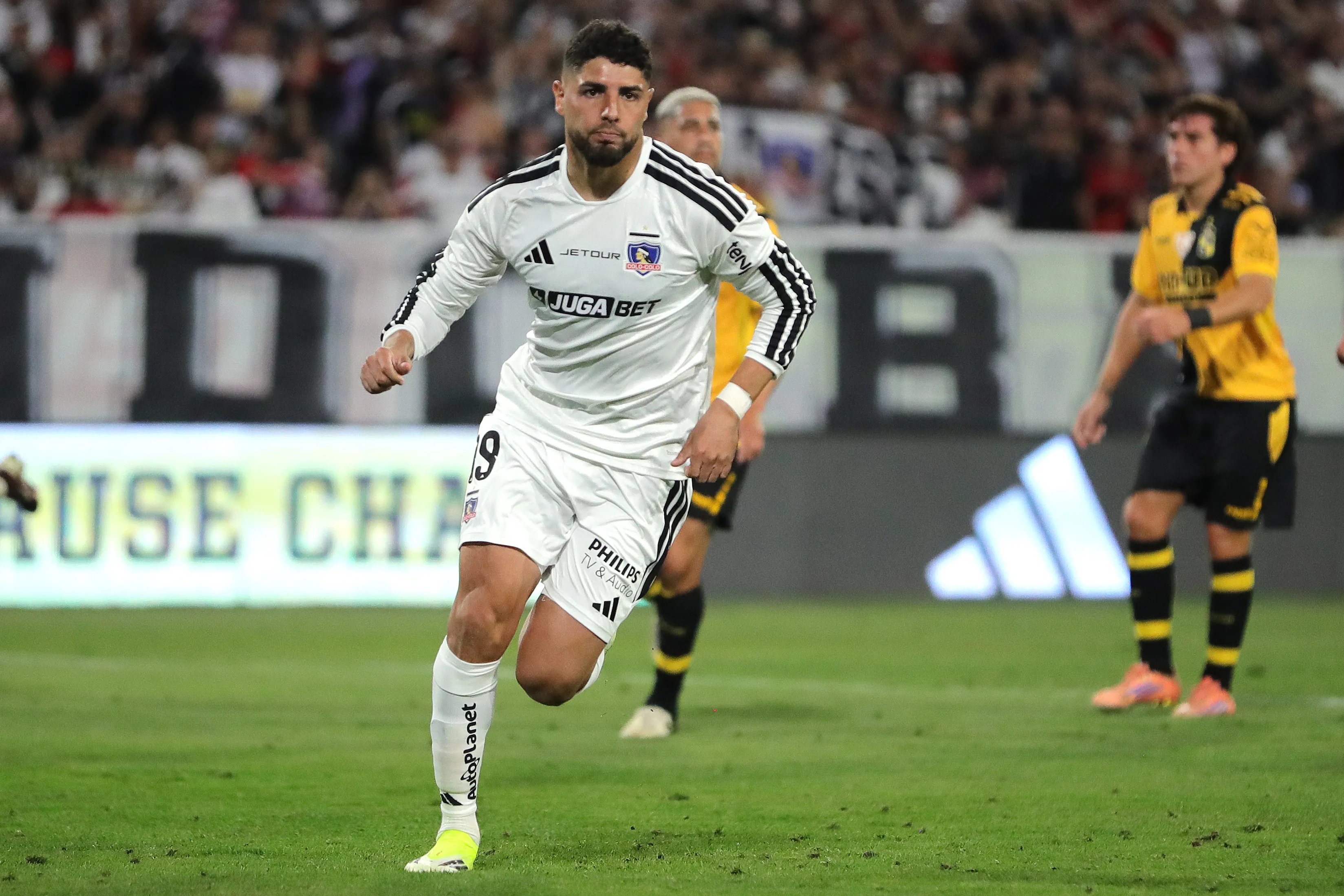 Maxi Romero es el goleador albo en 2026 con 5 goles | Foto: Photosport