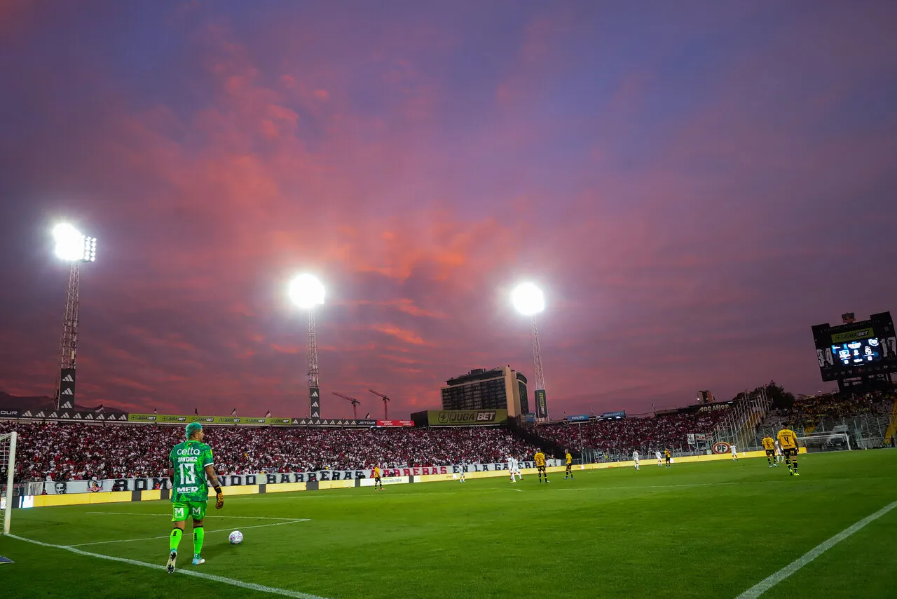 El aforo para el partido entre Colo Colo y Deportes Concepción.Imagen: Felipe Zanca/Photosport
