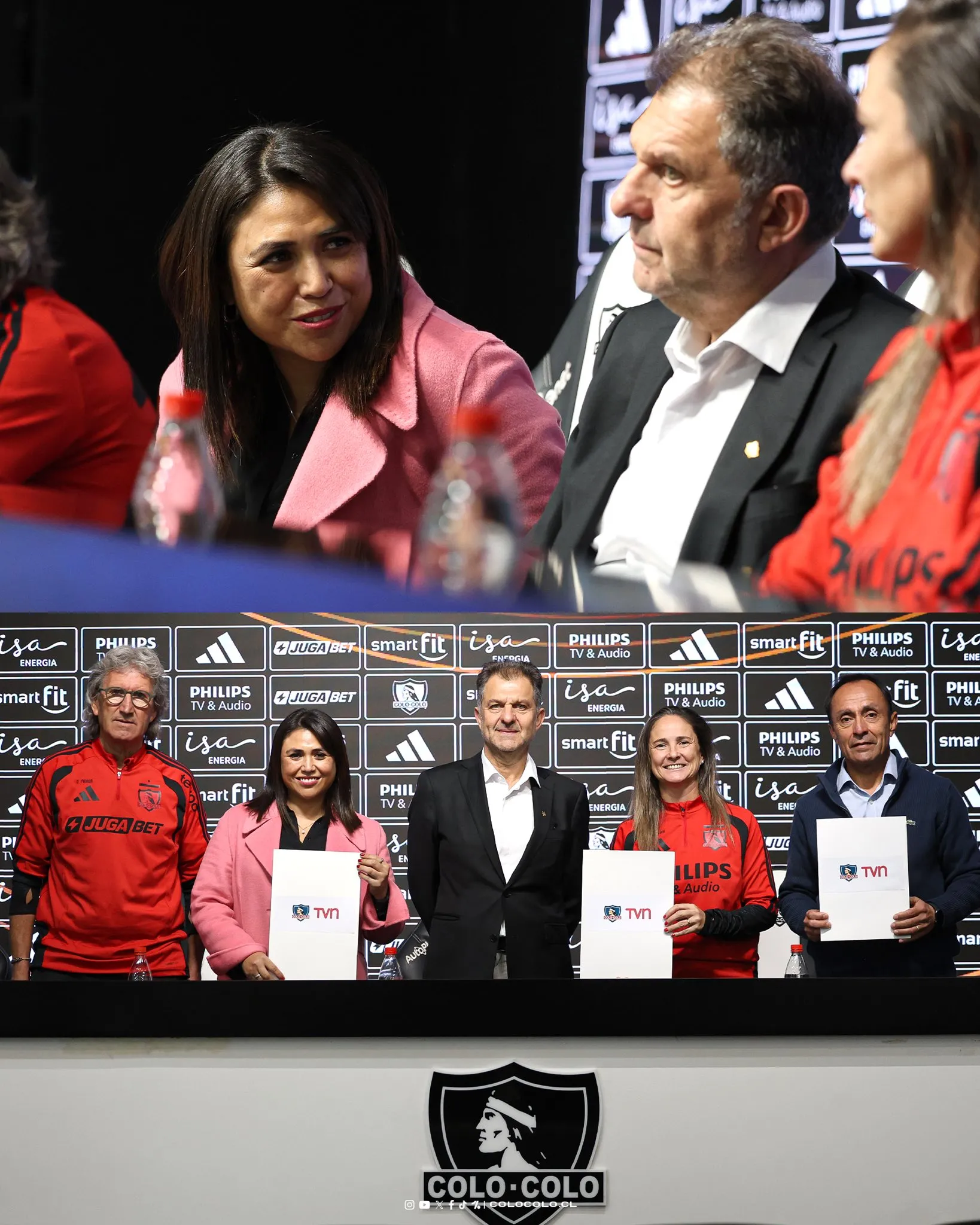 Colo Colo firmó una alianza estratégica con TVN | Foto: Colo Colo Femenino