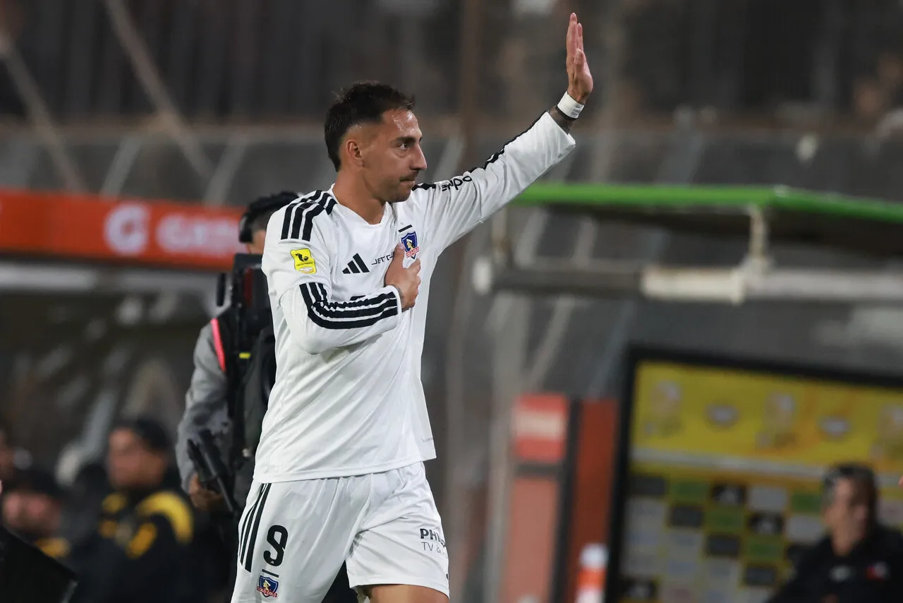 Javier Correa y el cambio que ha tenido en Colo Colo. Imagen: Felipe Zanca/Photosport