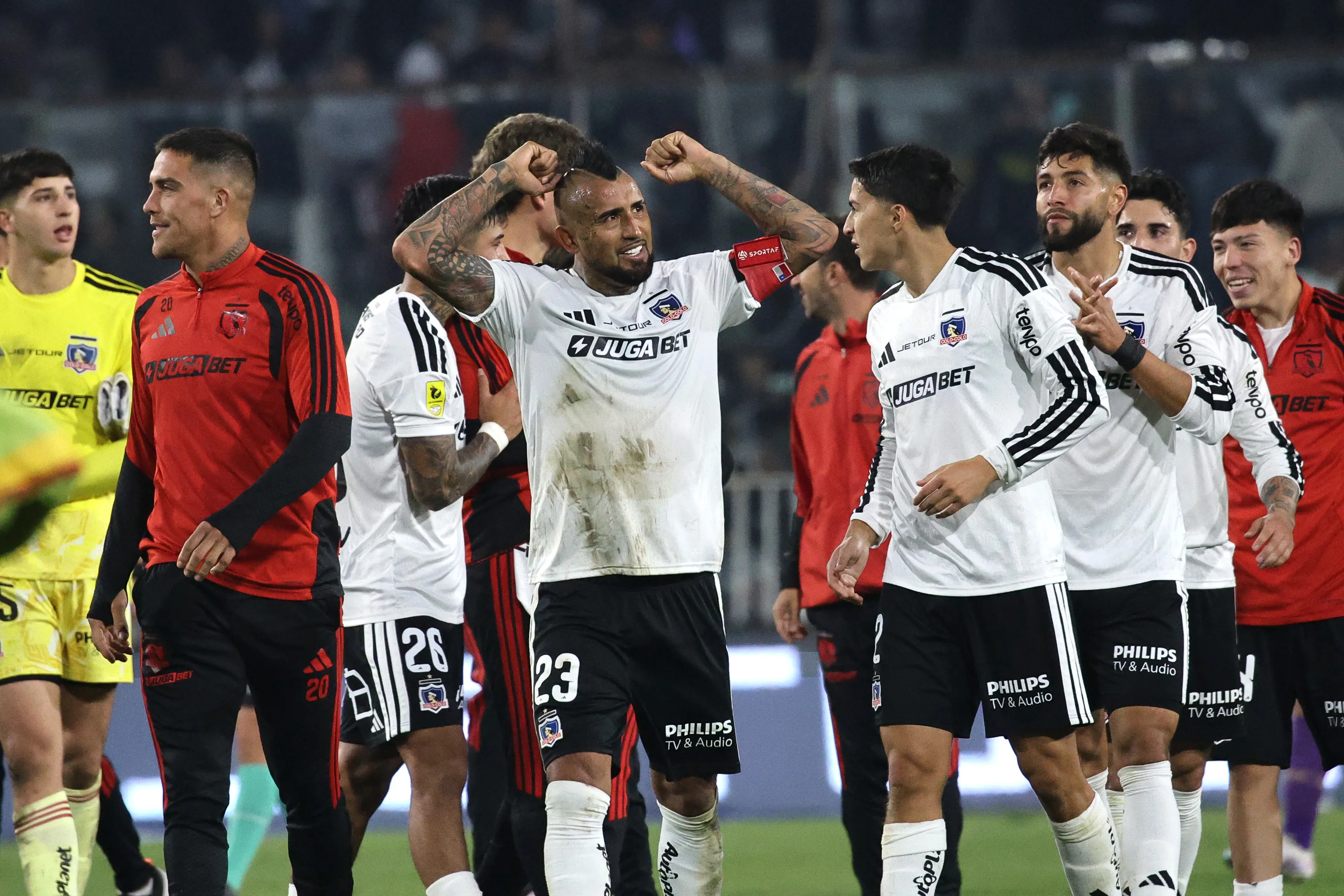 Colo Colo queda a un paso de clasificarse a las semifinales de la Copa de la Liga. Imagen: Diego Martin/Photosport
