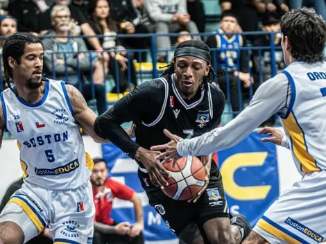 Provocativos gestos ocasionaron incidentes entre Colo Colo Básquet vs Boston College
