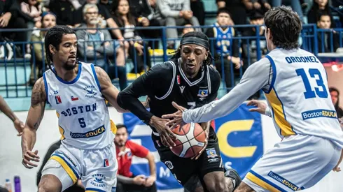 Los provocativos gestos que ocasionaron los incidentes en el Colo Colo Básquet vs Boston College
