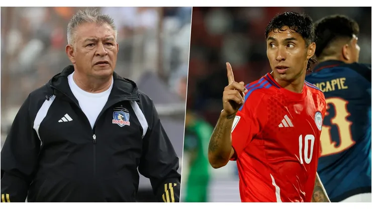 Claudio Borghi le baja el pulgar a la opción de Luciano Cabral en Colo Colo.