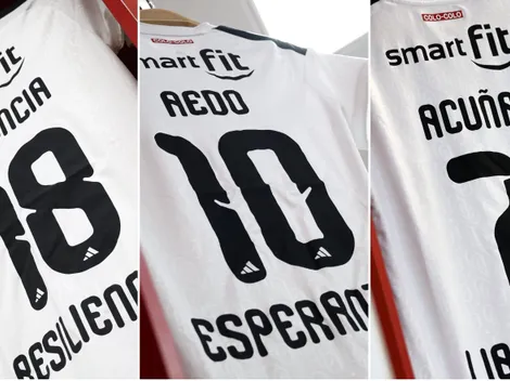 El simbólico gesto de Colo Colo Fem en su camiseta ante Palestino