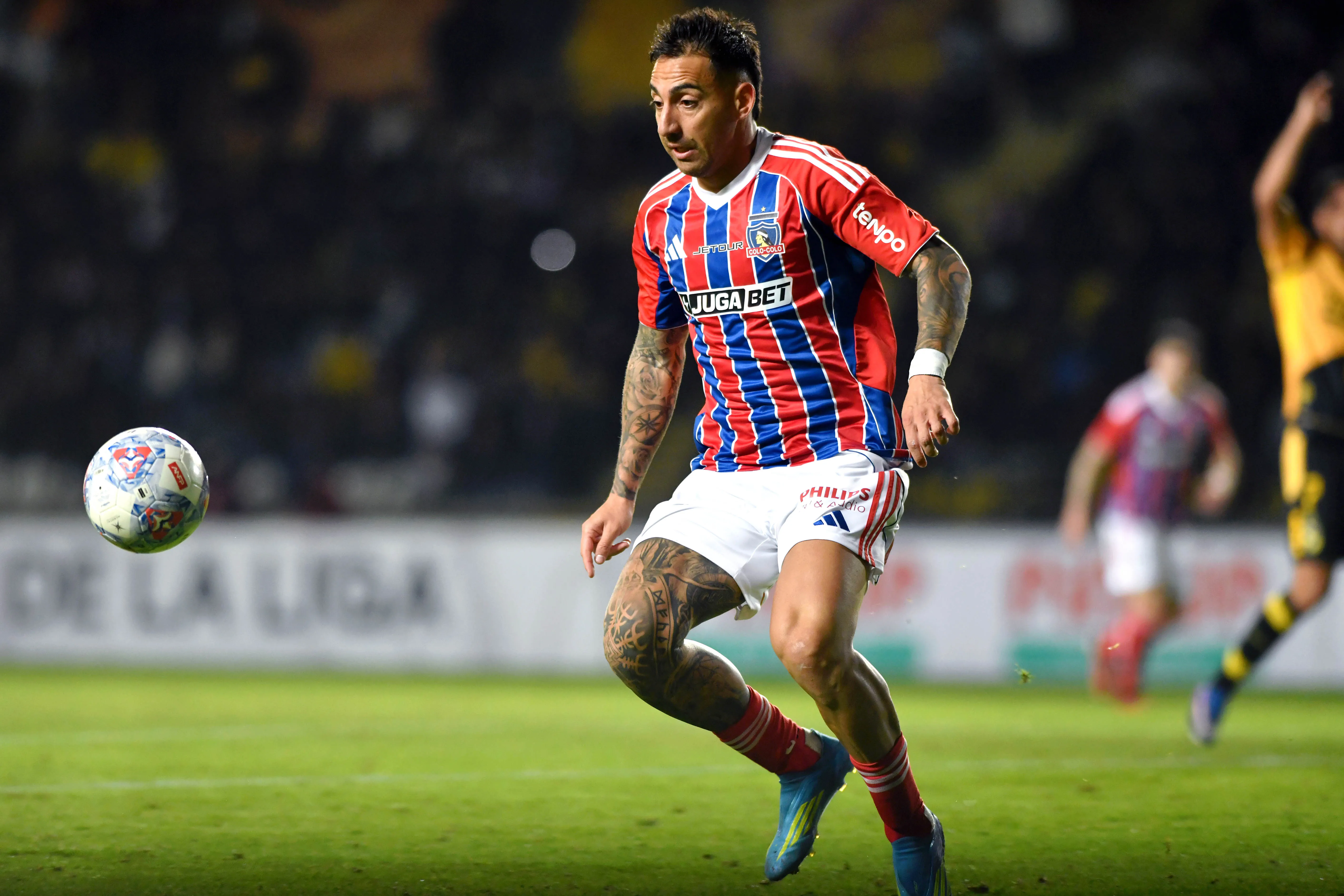 Javier Correa fue suplente en Colo Colo pese a su gran momento.