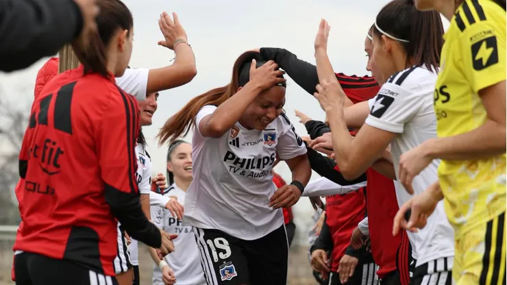 Geraldine Mardones debutó profesionalmente en Colo Colo Femenino ante Palestino.