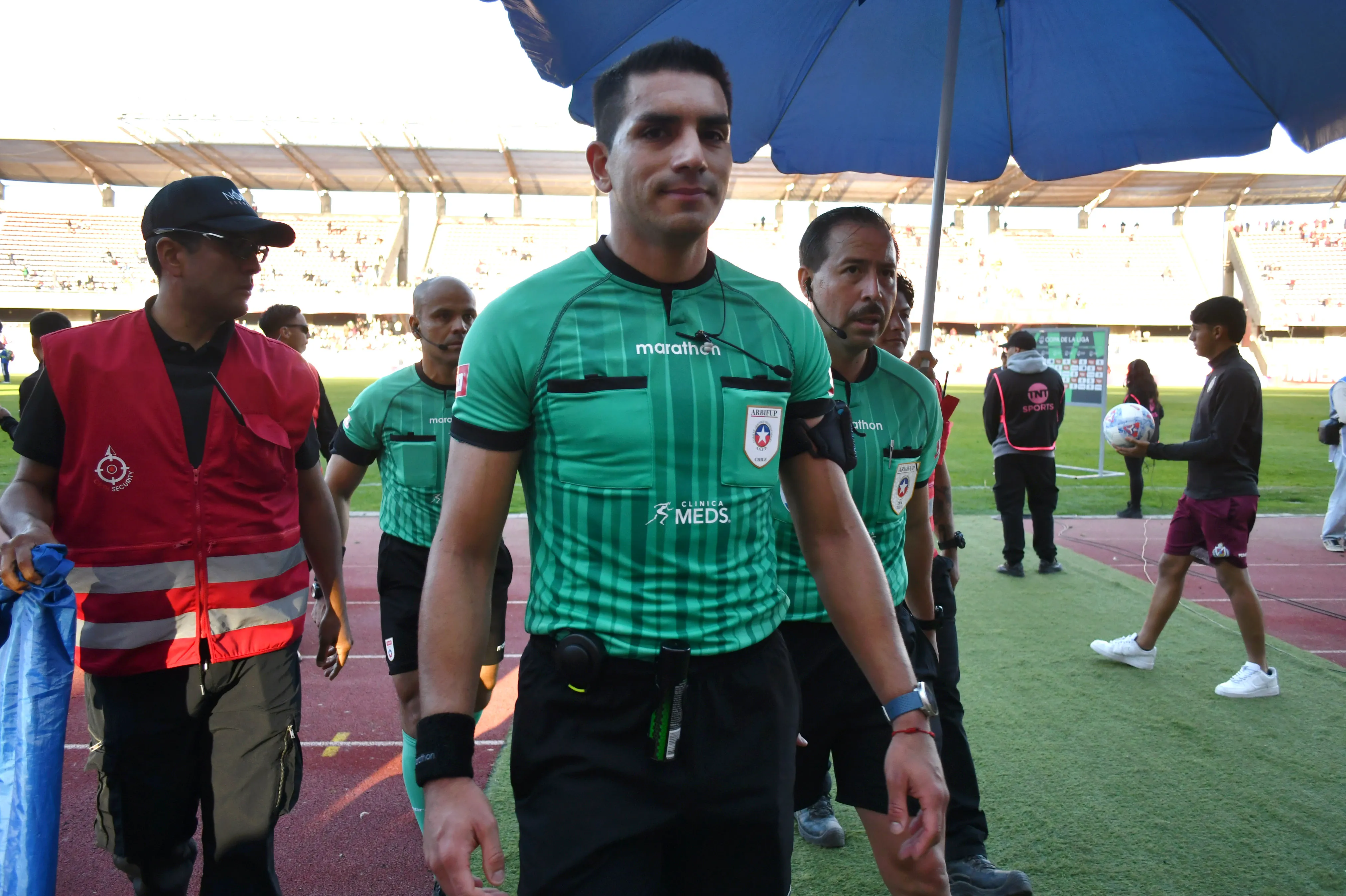 Mathías Riquelme será el juez del partido entre Colo Colo y Ñublense | Foto: Photosport