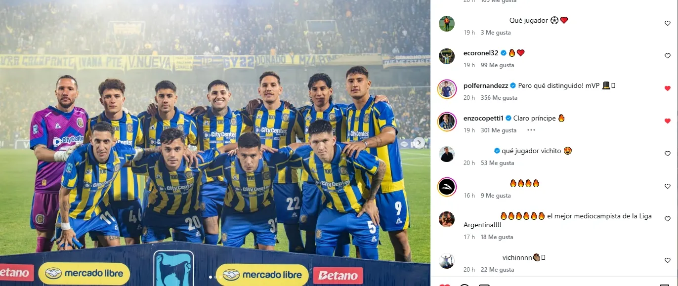 Cariñosos mensajes de sus compañeros para Vicente Pizarro.