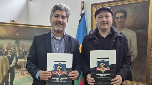 CSD Colo Colo firma alianza nacional con trabajadores municipales.