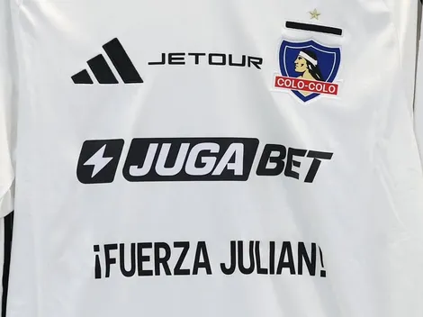 “Fuerza Julián” La historia detrás del mensaje en la camiseta de Colo Colo