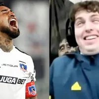 Arturo Vidal trolea en vivo a Davoo Xeneize tras triunfo de Colo Colo
