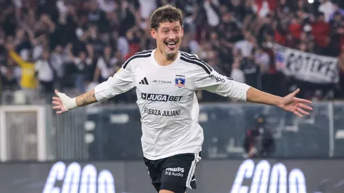 Joaquín Sosa es pura emoción tras marcar su primer gol en Colo Colo.