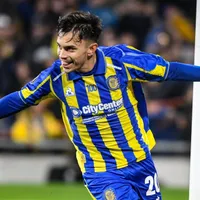 Vicente Pizarro se luce y marca un golazo para Rosario en Libertadores