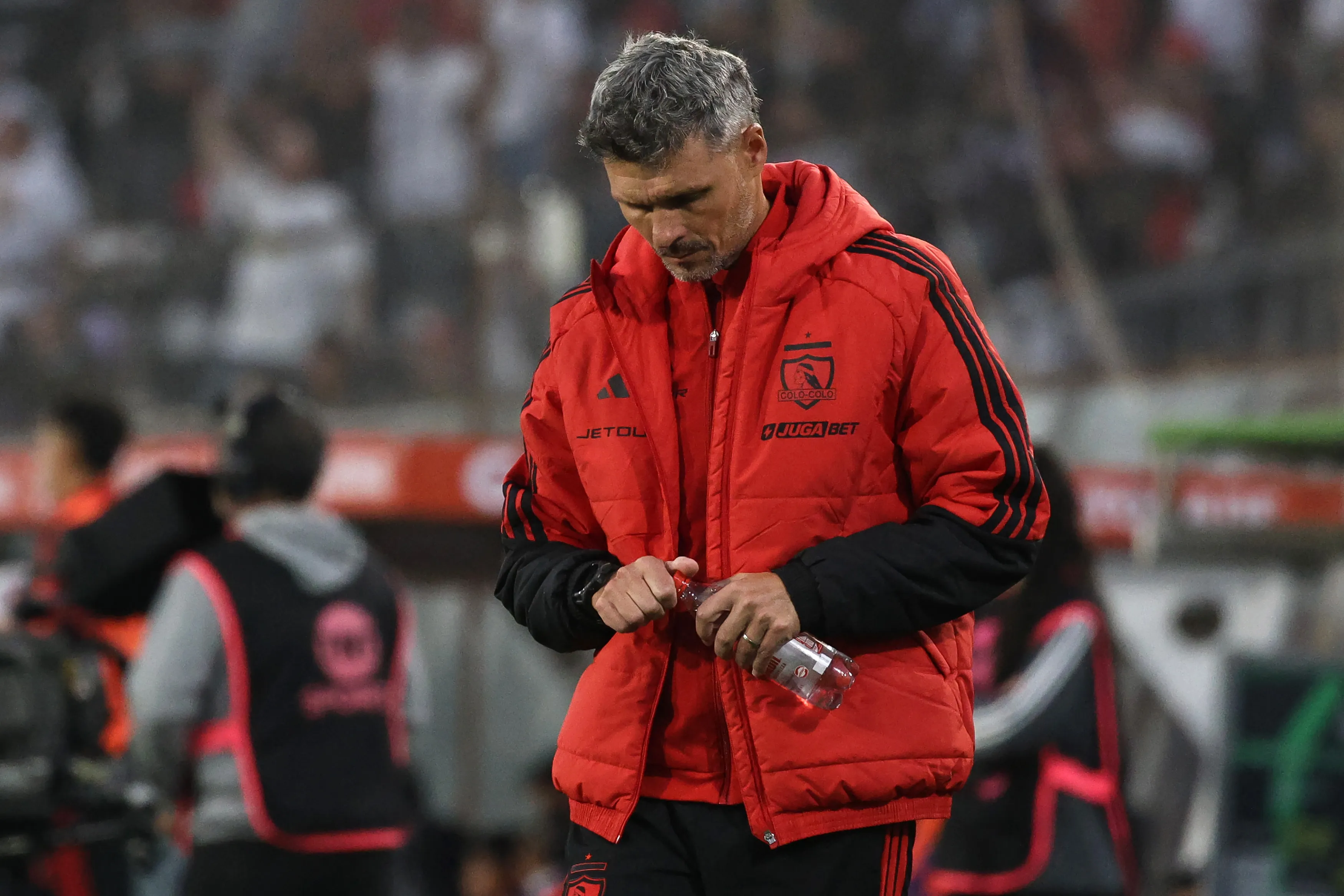 Fernando Ortiz recibe una fecha de castigo tras su expulsión.  Imagen: Diego Martin/Photosport