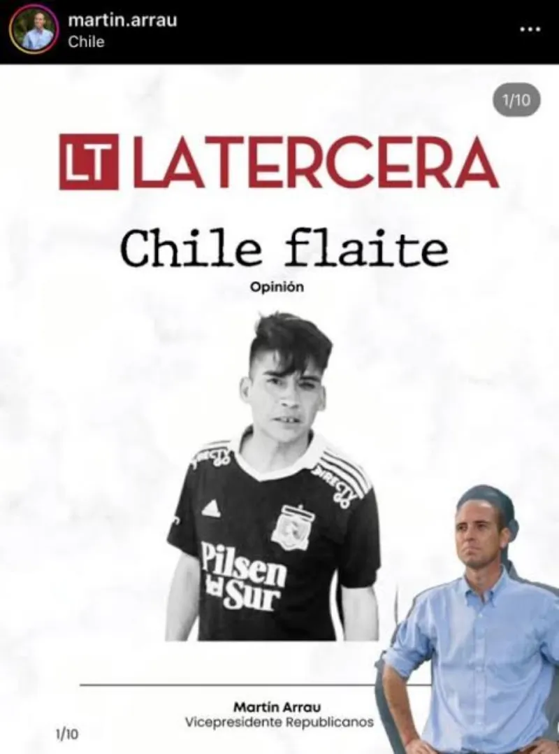 La polémica columna estigmatizando a los hinchas de Colo Colo.