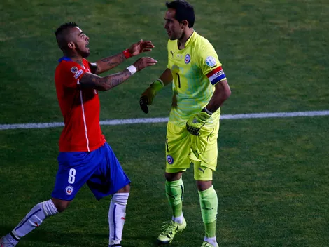 El emotivo saludo de Claudio Bravo a Arturo Vidal