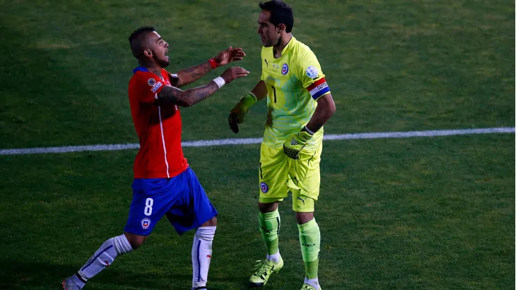 El emotivo saludo de Claudio Bravo a Arturo Vidal