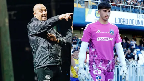 Gabriel Maureira recibe el respaldo de Eduardo Lobos en el arco de Colo Colo