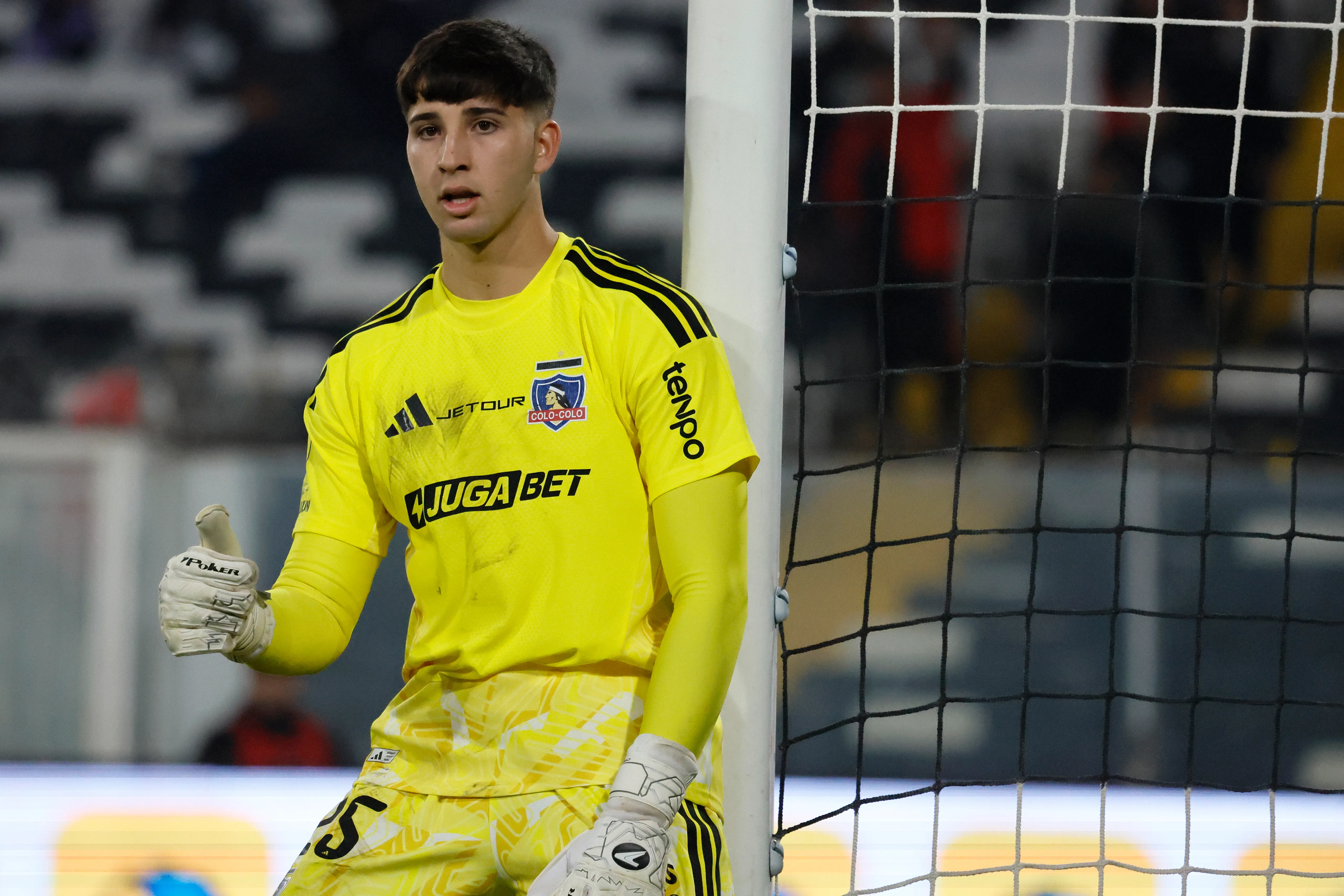 Eduardo Lobos respaldó a Gabriel Maureira en el arco de Colo Colo