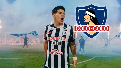Esteban Pavez sonríe en Alianza Lima.