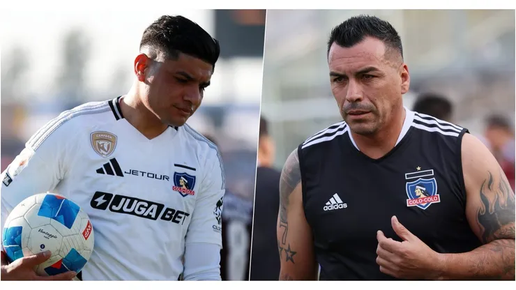 Esteban Paredes ve fuera de Colo Colo a Claudio Aquino.